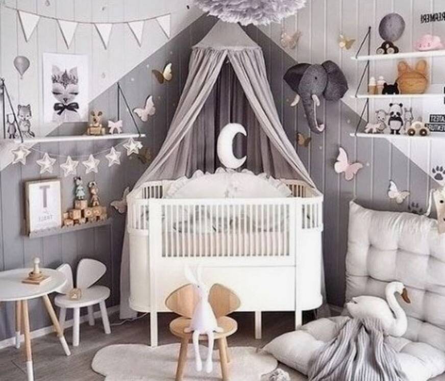 ciel de lit berceau bebe